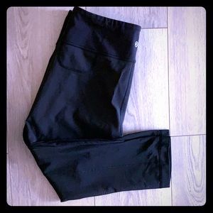 SALE 🎉 lululemon Wunder Under Crop Mesh Leggings